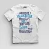 Naanum Valikkaatha Maathiri Evlo Neram Thaan Nadikkirathu Boys Round Neck T-Shirt in White Color