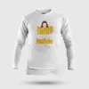 Yaar Ange Yaarada Ange Men/Unisex Long Sleeve T-Shirt in White Color
