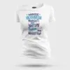 Naanum Valikkaatha Maathiri Evlo Neram Thaan Nadikkirathu Women's T-Shirt in White Color