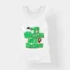 Naanga Adi Vangadha Area Ve Kedayadhu Women's Tank Top in White Color