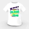 Idhu Ulaga Nadipu Da Sami Girls Round Neck T-Shirt in White Color