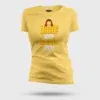 Yaar Ange Yaarada Ange Women's T-Shirt in Yellow Color