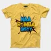 Naa Romba Bisyy Men/Unisex T-Shirt in Yellow Color