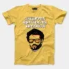 Ungoppan Whistle Ah Kaetavan Men/Unisex T-Shirt in Yellow Color