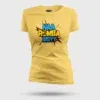 Naa Romba Bisyy Women's T-Shirt in Yellow Color