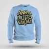 Anna Auto Varuma Men/Unisex Sweatshirt in Baby Blue Color
