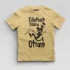 Eduthen Paaru Ottam Boys Round Neck T-Shirt in Beige Color