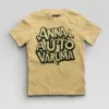 Anna Auto Varuma Boys Round Neck T-Shirt in Beige Color