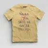 Naan 7Th Pass Na, Neenge Sslc Fail Boys Round Neck T-Shirt in Beige Color
