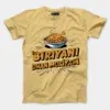 Biriyani Dhan Mukiyam Men/Unisex T-Shirt in Beige Color