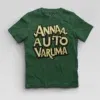 Anna Auto Varuma Boys Round Neck T-Shirt in Bottle Green Color