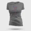 Naan 7Th Pass Na, Neenge Sslc Fail Women's T-Shirt in Charcoal Melange Color