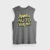 Anna Auto Varuma Men/Unisex Tank Top in Charcoal Melange Color