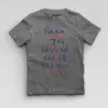 Naan 7Th Pass Na, Neenge Sslc Fail Boys Round Neck T-Shirt in Charcoal Melange Color