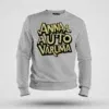 Anna Auto Varuma Men/Unisex Sweatshirt in Grey Melange Color