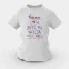 Naan 7Th Pass Na, Neenge Sslc Fail Girls Round Neck T-Shirt in Grey Melange Color