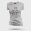 Naan 7Th Pass Na, Neenge Sslc Fail Women's T-Shirt in Grey Melange Color