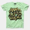 Anna Auto Varuma Men/Unisex T-Shirt in Jade Color