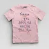 Naan 7Th Pass Na, Neenge Sslc Fail Boys Round Neck T-Shirt in Light Baby Pink Color
