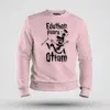 Eduthen Paaru Ottam Men/Unisex Sweatshirt in Light Baby Pink Color