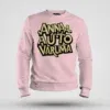 Anna Auto Varuma Men/Unisex Sweatshirt in Light Baby Pink Color