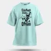 Eduthen Paaru Ottam Men/Unisex Oversized T-Shirt in Mint Color