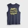 Anna Auto Varuma Men/Unisex Tank Top in Navy Blue Color