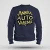 Anna Auto Varuma Men/Unisex Sweatshirt in Navy Blue Color