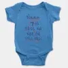 Naan 7Th Pass Na, Neenge Sslc Fail Onesie/Romper in Orchid Blue Color