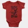 Eduthen Paaru Ottam Onesie/Romper in Red Color