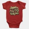 Anna Auto Varuma Onesie/Romper in Red Color