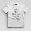 Naan 7Th Pass Na, Neenge Sslc Fail Boys Round Neck T-Shirt in White Color