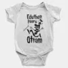 Eduthen Paaru Ottam Onesie/Romper in White Color