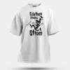 Eduthen Paaru Ottam Men/Unisex Oversized T-Shirt in White Color