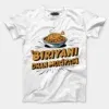 Biriyani Dhan Mukiyam Men/Unisex T-Shirt in White Color