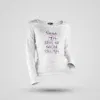 Naan 7Th Pass Na, Neenge Sslc Fail Women's Long Sleeve T-Shirt in White Color