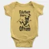 Eduthen Paaru Ottam Onesie/Romper in Yellow Color