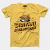 Biriyani Dhan Mukiyam Men/Unisex T-Shirt in Yellow Color
