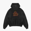 Jill Jung Jhakk Men/Unisex Acid Wash Hoodie in Black Color