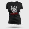 If Only I Could Replace Water With Quarter Women's T-Shirt in Black Color