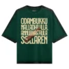 Odambukku Nalladhu Illa, Annubhavathula Sollaren Men/Unisex Acid Wash Oversized T-Shirt in Bottle Green Color