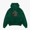 Naan Oru Dharava Sonna, Nooru Dharava Sonna Maadhiri Men/Unisex Acid Wash Hoodie in Bottle Green Color