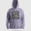 Straight Outta Chrompet Men/Unisex Hoodie in Lavender Color
