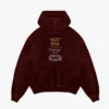 But Antha Dealing Enaku Romba Pudichu Irundhichu Men/Unisex Acid Wash Hoodie in Maroon Color