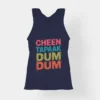 Cheen Tapaak Dum Dum Women's Tank Top in Navy Blue Color