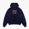 Humans Ah Da Neenga Ellam? Men/Unisex Acid Wash Hoodie in Navy Blue Color