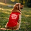 Humans Ah Da Neenga Ellam? Dog Tank in Red Color