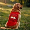 Iam Yuvar Best Friend Dog Tank in Red Color