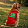 Pechu Pecha Irrukanum Dog Tank in Red Color
