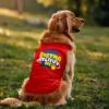 Babyma Belieuv Me Dog Tank in Red Color